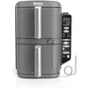 Image de Ninja Double Stack XL Air Fryer, Friteuse verticale sans huile, 2 tiroirs, capacité 9,5 L, 6 fonctions, 8 portions, avec thermosonde SmartCook, SL451EU