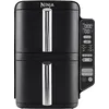 Image de Ninja Double Stack Air-Fryer, Friteuse verticale sans huile à 2 tiroirs, 4 niveaux cuisson, 2 tiroirs et 2 grilles, design compact, capacité de 7,6L, 6 fonctions de Cuisson, 6 portions, gris SL300EU