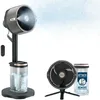 Image de Shark FlexBreeze Pro Mist Ventilateur intérieur/extérieur sans fil, Brumisateur portable, Portée 20 m, Sur pied ou de table, 5 vitesses, Silencieux, Télécommande, Gris Charbon FA300EU