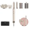 Image de Shark FlexStyle 5-en-1 Air Styler & Sèche-cheveux, Boucleurs Auto-Wrap, Brosse Plate, Brosse Ovale, Concentrateur, Diffuseur, Étui de Rangement, sans Dommage Thermique, Champagne HD446SLEU