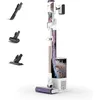 Image de Shark Aspirateur sans Fil Detect Clean & Empty, Aspiration puissante, système de détection de la saleté, Base Auto-vidante 2 l, autonomie 60 Min, Fonction Anti-emmêlement, suceur Plat, Blanc IW3612EU