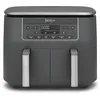 Image de Ninja Air Fryer Dual Zone numérique, Friteuse à air électrique, 2 compartiments, 7,6 L, 6-en-1, Friteuse sans huile, Croustillant max, Rôtir, Cuire au four, Déshydrater, Réchauffer, Gris métal DZ300EU