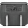 Image de Ninja Friteuse sans Huile - Friteuse Air Numérique 2 Zones, 6-en-1, 7.6L, Max Crisp Technology, Rôtir, Cuire, Réchauffer, Gris Métallique