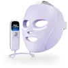 Image de Shark CryoGlow LED Mask Cool Purple - Masque LED Visage avec Rafraîchissement du Contour des Yeux - Lumière Rouge, Bleue et Infrarouge