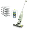 Image de Shark VacMop Aspirateur Balai pulvérisateur sans Fil 2-en-1, 4X tampons jetables, Nettoyant Multi-Surface pour sols de 355 ML, Léger, Moins de 2 kg, Nettoyage sans Entretien, Vert Citron, VM200EUGN