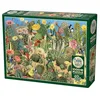 Image de Cobble Hill Puzzle de 1000 pièces   Jardin de cactus   Poster d'échantillon inclus