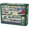 Image de Cobble Hill Puzzle de 1000 pièces   Hokusai   Poster d'échantillon inclus