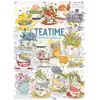 Image de Cobble Hill Puzzle 1000 pièces   Tea Time   Poster échantillon inclus