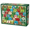 Image de Cobble Hill Puzzle de 1000 pièces   Chandails de Noël moches   Poster d'échantillon inclus