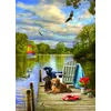 Image de Cobble Hill / Outset Media Puzzle 1000 pièces - Dog Day Afternoon
