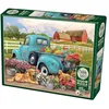 Image de Cobble Hill Puzzle de 1000 pièces   Camion à fleurs   Poster d'échantillon inclus