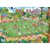 Image de Cobble Hill Puzzle de 1000 pièces   Doodletown : Offside Antics   Exemple d'affiche inclus
