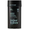 Image de ATTITUDE Déodorant pour Homme, Sans Aluminium, Élimine les Odeurs, Doux pour la Peaux, Ingrédients d’Origine Naturelle, Certifié EWG Verified, Végane, Parfum Eucalyptus & Sauge, 75 g
