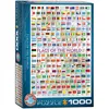 Image de Eurographics Puzzle Drapeaux du Monde (1000 pièces)