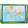 Image de EuroGraphics EG60001271 Casse-tête de 1000 Morceaux représentant la Carte du Monde