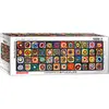 Image de Eurographics EG60105443 Puzzle panoramique Motif carrés colorés
