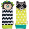 Image de Chaussettes d'éveil Hérisson et raton laveur Black And Lime