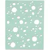 Image de Sizzix 665084 Thinlits Masque Lunaire par Olivia Rose Taille Unique Matrices de découpe pour Scrapbooking, Multicolor