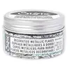 Image de Sizzix Sizzix-664564-Effectz-Floques décoratives-Feuille dorure 0,8 g, Flakes métalliques argentés, Taille unique, argent