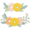 Image de Sizzix Thinlits Die Set 7PK Floral Contours by Olivia Rose, Papier Plastique, Multicolor, Taille Unique