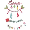 Image de Set de bordures de Noël Sizzix Thinlits