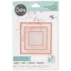 Image de Sizzix Making Essential Shaker Lot de 3 carrés 3,8 cm, 6,3 cm et 8,9 cm, Multicolor, Taille unique