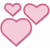 Image de Sizzix Framelits Die Set Cadres Coeur, 665661