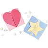 Image de Sizzix Matrice de decoupe Thinlits de 5 cartes coeur et étoiles par Kath Breen, 665479