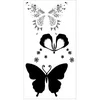 Image de Sizzix Layered Clear Stamps By Lisa Jones-Decorated Butterfly