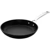 Image de Le Creuset Poêle Anti-Adhérente en Aluminium Forgé, 24 cm, Anthracite/Argenté,51112240010002