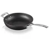 Image de LE CREUSET Sauteuse en Aluminium Forgé, 26 cm, Anthracite/Argenté,51101260010202