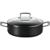Image de Le Creuset Rondeau anti-adhérent Les Forgées avec couvercle en verre - 28 cm