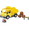 Image de BlueY Camion-Benne de, avec Les Figurines Exclusives de avec Son Casque de Protection et de Bingo Couverte de Boue,