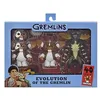 Image de NECA Gremlins   Figurines d'action à l'échelle de 17,8 cm   Coffret 40e Anniversaire « Evolution of a Gremlin »