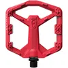 Image de Crankbrothers Stamp 0 Pédales Plates pour VTT et BMX, Corps Composite léger, Grip amélioré avec 12 Broches, Rouge, Taille S