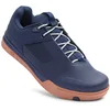 Image de Crankbrothers Chaussures Mallet Lace - Bleu Marine/Argent/Semelle Marron - 9.5 US / 43 EU