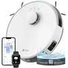 Image de Lefant Robot Aspirateur Laveur 2 en 1 4000Pa, Navigation LiDAR, Cartographie Multi-étage, Zones Virtuelles, Connecté par Alexa/APP/WiFi, Idéal pour Poils d'animaux Tapis Sols Durs, M1 Blanc