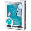 Image de Bavoir intégral couvrant bébé et chaise haute Turquoise
