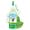 Image de TropiClean Fresh Breath Gel Nettoyant pour chiens - Brushless & Refresh Soins dentaires complets - Élimine la plaque et le tartre, Original 118 ml