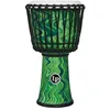 Image de Latin Percussion Djembé circulaire en marbre vert, 25,4 cm (LP2010-GM)