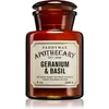 Image de Paddywax Apothecary Geranium & Basil bougie parfumée 226 g