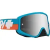 Image de Spy WOOT, Bolt Blue, HD Smoke with Silver Spectra Mirror HD Clear, Medium, Moto Goggles, Unisex Adult