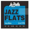 Image de Labella L20PCM Jeu de Cordes pour Guitare Electrique 12/52 Flat Wound Custom Medium