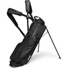 Image de Sunday Golf Sac de golf El Camino par - Sac de support léger avec double sangle - Facile à transporter - Convient à un ensemble complet de clubs. Golfeurs minimalistes et voiturettes de golf(noir mat)