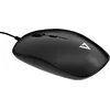Image de V7 MU200-1N Souris Ambidextre, Optique, USB, 1600 DPI, Noir