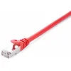 Image de V7 V7CAT6STP-01M-RED-1N Câble de réseau RJ45 Cat6 STP Rouge 1 m