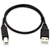 Image de V7 USB A (mâle) vers USB B (mâle), 0,5 mètre (1,6 pied)   Noir - Câbles USB (0,5 mètre (1,6 pied)   Noir, 0,5 m, USB A, USB B, 1.0, 480 Mbit/s, Noir)