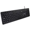 Image de V7 KU350US Clavier USB QWERTY Anglais américain Noir