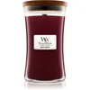 Image de Woodwick Black Cherry bougie parfumée avec mèche en bois 609.5 g