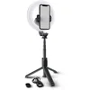 Image de Ring Light MACKIE 6  avec Stand pour Smartphone et télécommande. Anneau lumière pour Podcast et vidéo téléphone.